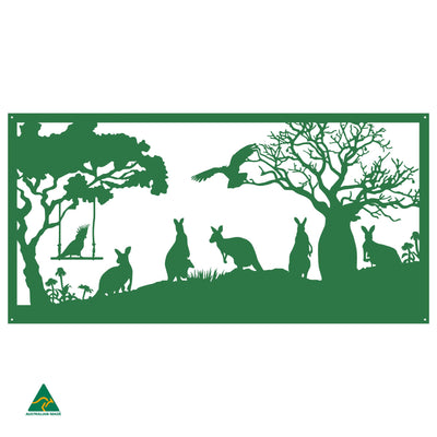 Tropical Australiana Metal Wall Art | Mistletoie Gloss