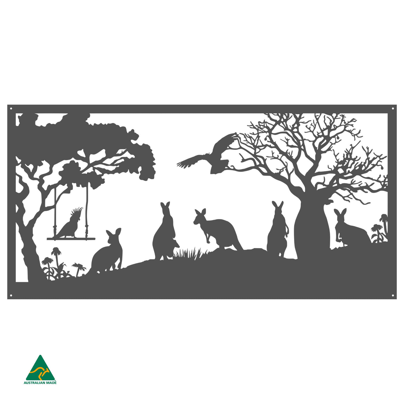 Tropical Australiana Metal Wall Art | Monument Matt