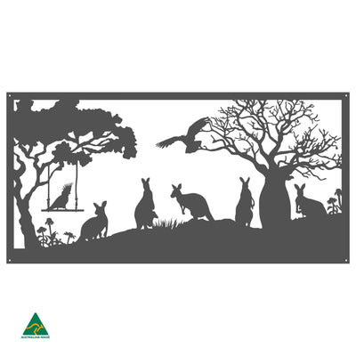 Tropical Australiana Metal Wall Art | Monument Matt