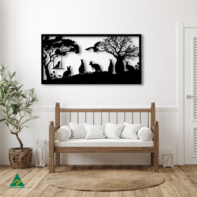 Tropical Australiana Night Sky Matt Black Staged Image