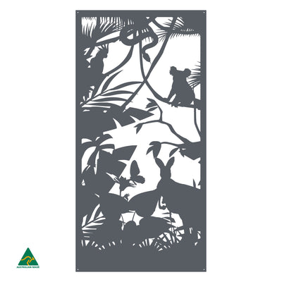 Australian Wildlife Metal Wall Art | Ironstone Matt