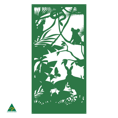 Australian Wildlife Metal Wall Art | Mistletoe Gloss