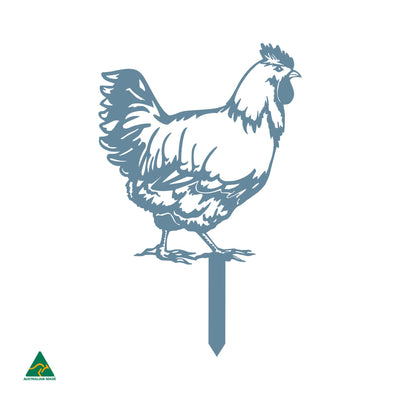 Chicken Garden Decor | Wedgewood Satin