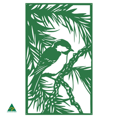 Fairy Wren Metal Wall Art | Mistletoe Gloss