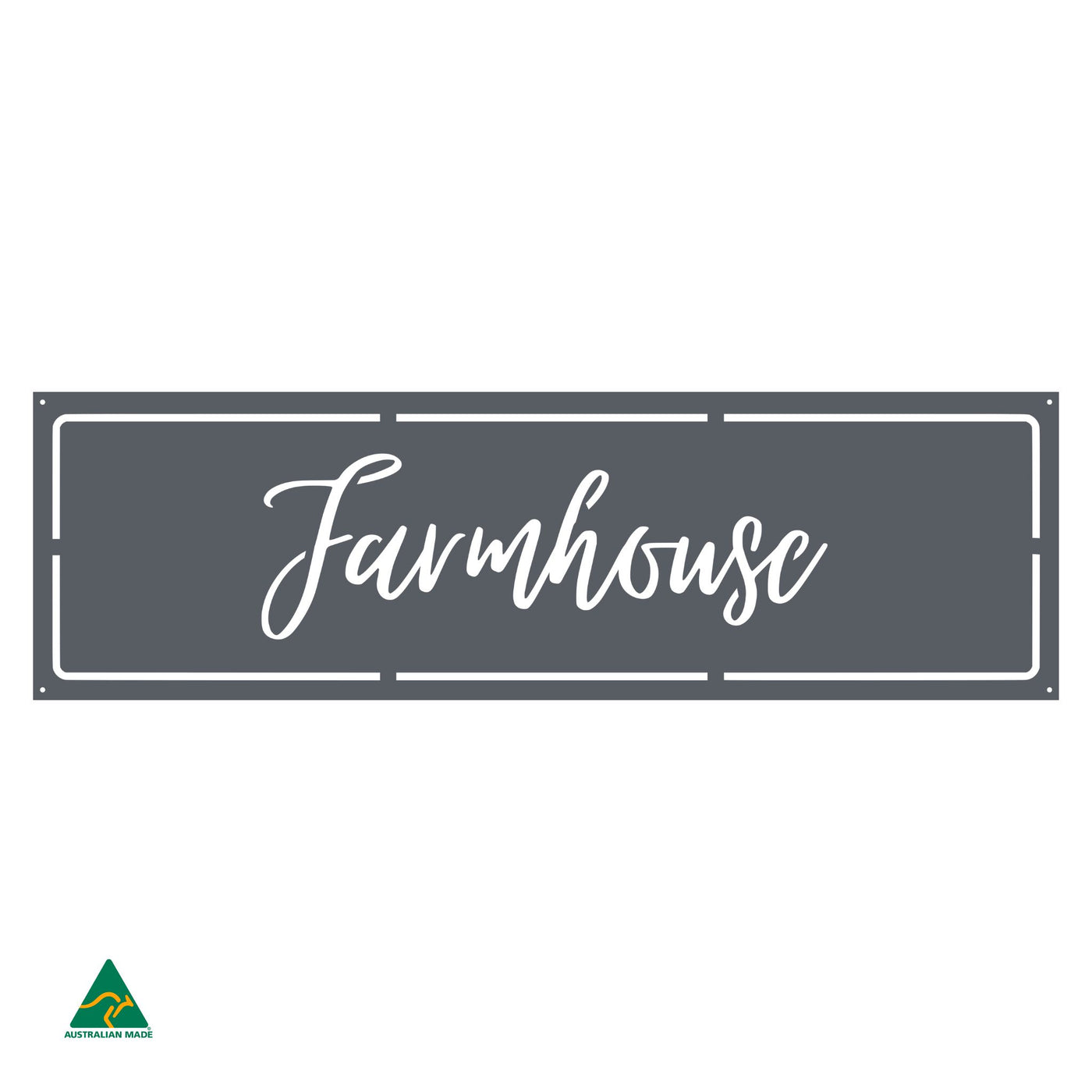 Farmhouse Wall Sign | Ironstone Matt