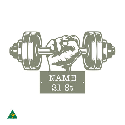 Gym Buff 21st Key  | Pale Eucalypt Matt