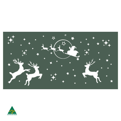 The Magic of Christmas Metal Wall Art | Cottage Green Satin