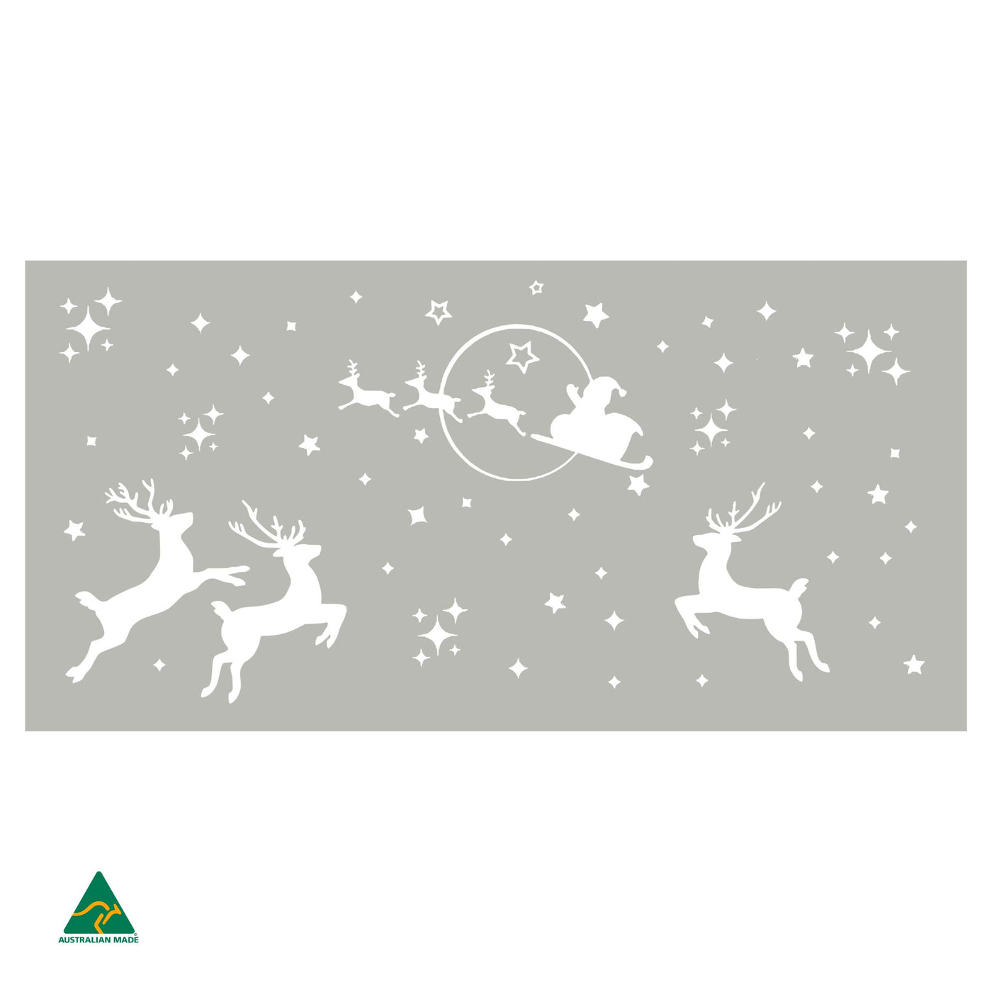 The Magic of Christmas Metal Wall Art | Shale Grey Matt