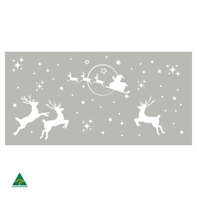 The Magic of Christmas Metal Wall Art | Shale Grey Matt