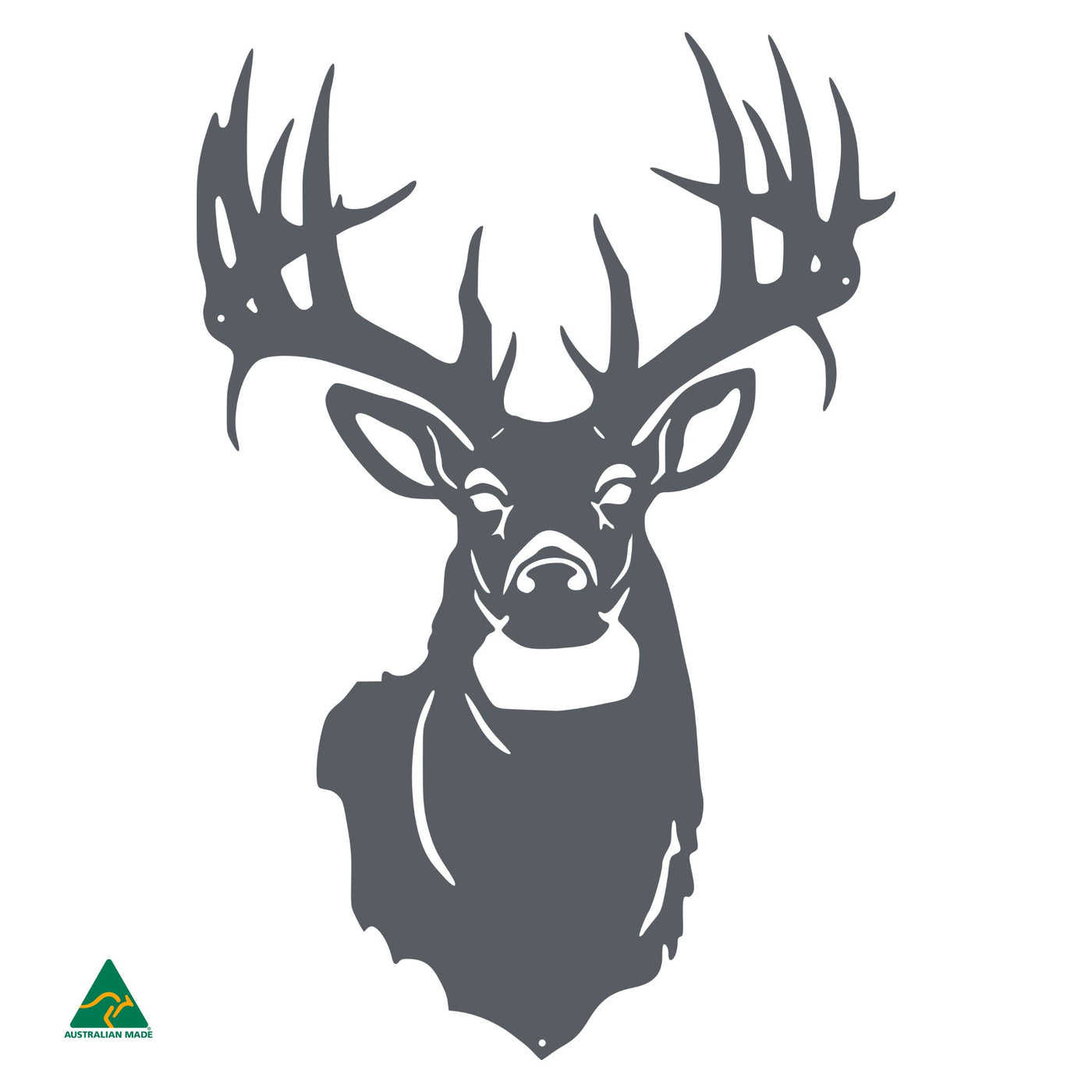 Majestic Deer Metal Wall Art | Ironstone Matt