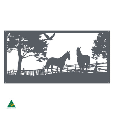 Pasture Pals Metal Wall Art | Ironstone Matt