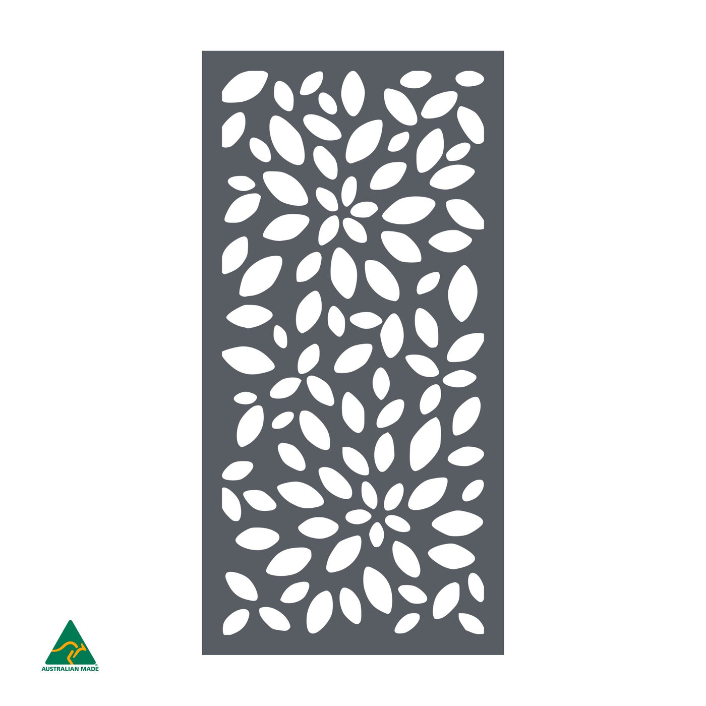 Petals Privacy Screen | Ironstone Matt