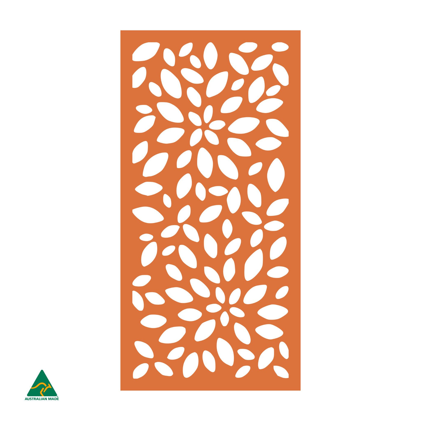 Petals Privacy Screen | Orange X15 Gloss