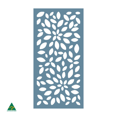 Petals Privacy Screen | Wedgewood Satin