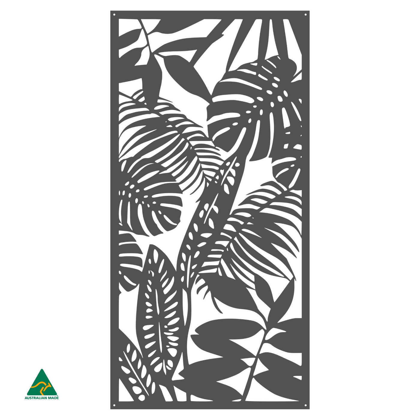 Rainforest Leaves Metal Wall Art | Monument Matt