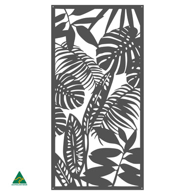Rainforest Leaves Metal Wall Art | Monument Matt