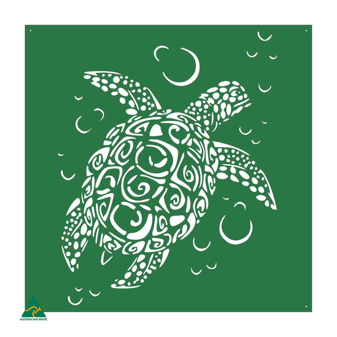 Sea Turtle Metal Wall Art | Mistletoe Gloss