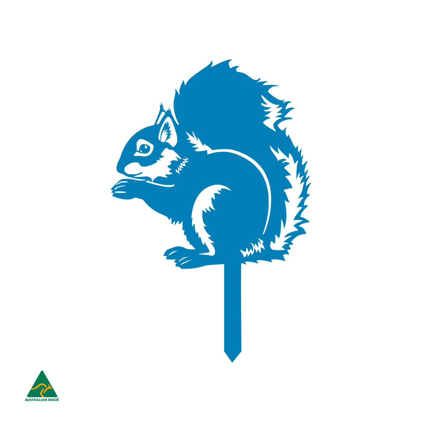 Squirrel Garden Decor | Blaze Blue Gloss