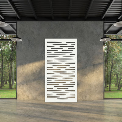 Staged Image | Clouds Privacy Screen | White Matt