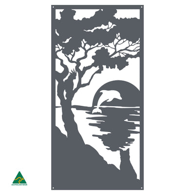 Sunset Serenity Metal Wall Art | Ironstone Matt