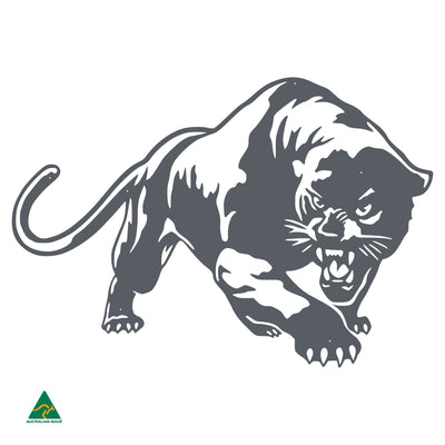 The Black Panther Metal Wall Art | Ironstone Matt