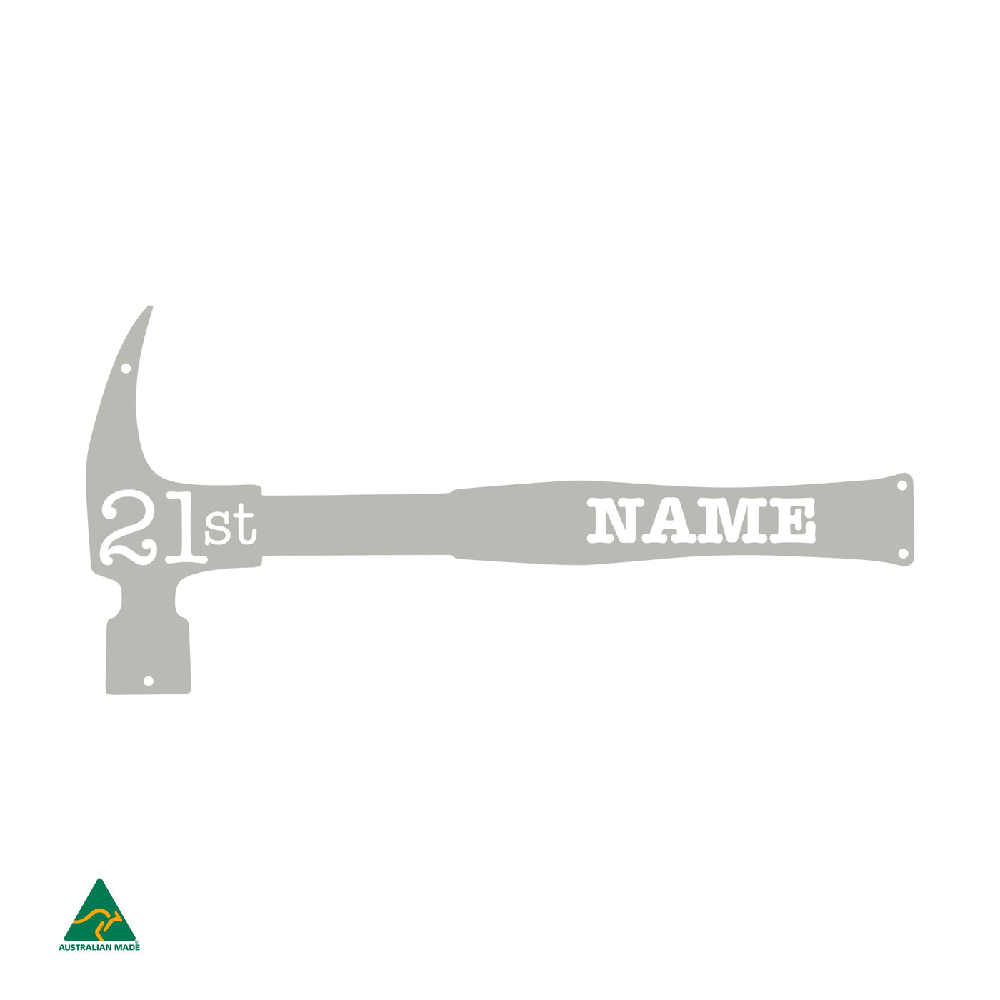 Tradie's Tool 21st Key | Shale Grey Matt