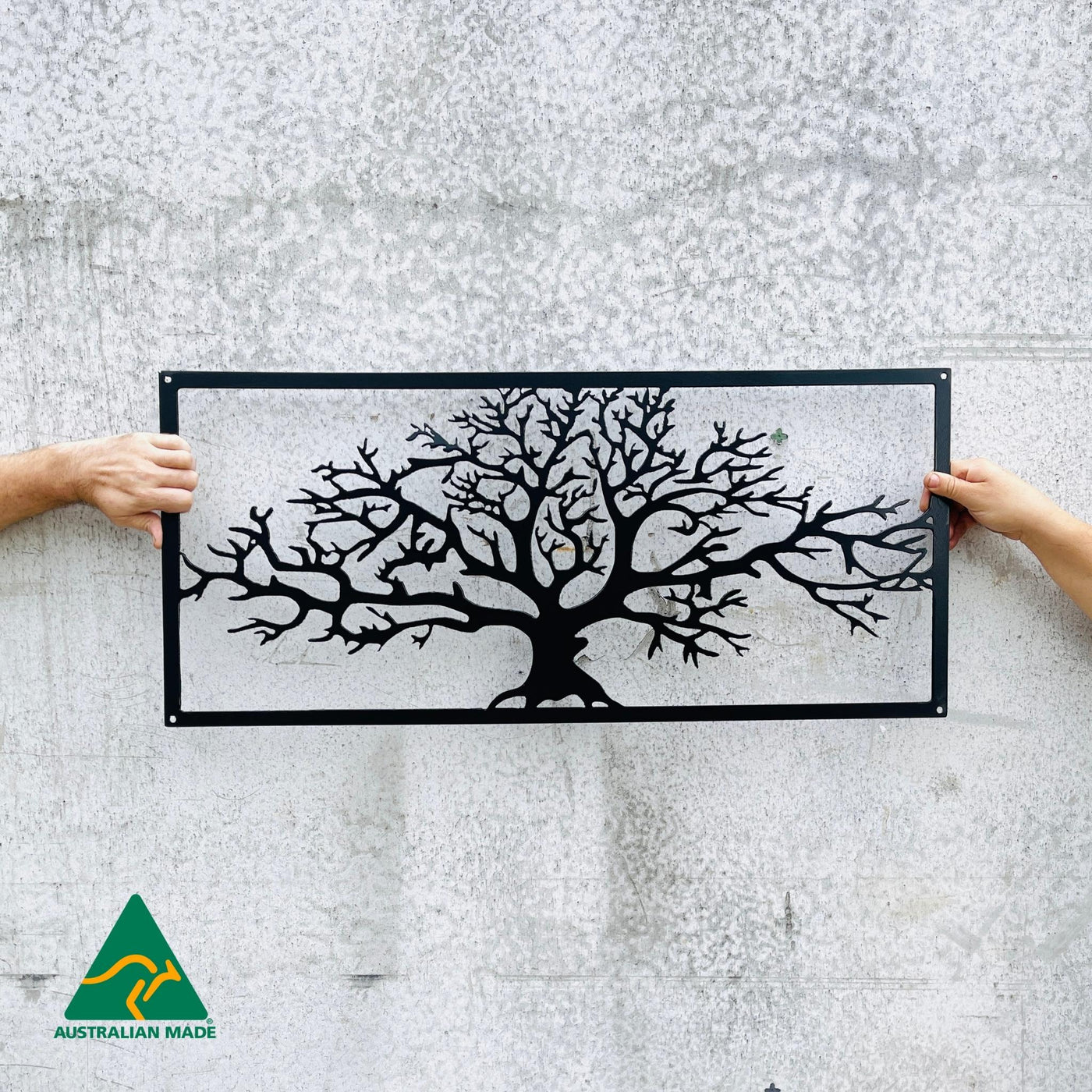 Tree of Life Metal Wall Art | Black Finish